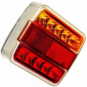 Utánfutó lámpa univerzális LED-es, 12V-os és 4 funkciós, ledes DAFA, DF-TRL003 VIN0042 (1 db!) Rendeld meg most