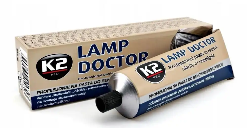 K2 Lamp Doctor 60g - fényszóró helyreállító lámpa polír polírozópasztaL3050 Újdonság