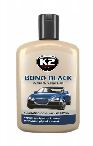 K2 BONO BLACKműanyag ápoló feketítő pasztaK030N Akciós ár