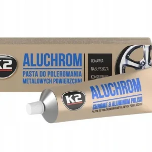 Azonnal elérhető K2 ALUCHROMalumínium, króm, fém felületek tisztítására polírpaszta 120 gramm K003