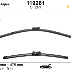 AUDI Q2 (GAB) 2016.11-tól első ablaktörlő lapát készlet méretpontos gyári csatlakozós SWF 119261 Akciós ár