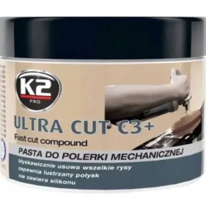 Prémium K2 ULTRA CUT C3 + 300G Polírízó Paszta mechanikus kézi illetve gépi polírozáshoz K2 L004