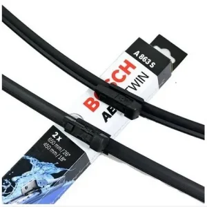 VW Golf VIII Hatchback 2019.07-től és Golf VIII Variant 2020.08-tól (CD1, CG5 alvázkódok) első ablaktörlő lapát készlet, méretpontos, gyári csatlakozós, Bosch 3397007863 A863S Biztonságos fizetés