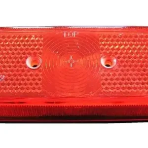 Szezonális akció Szélességjelző, helyzetjelző lámpa piros búrával, Radex 902