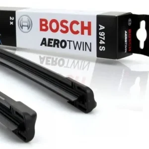 VW Polo IV Sedan (9N4) 2005-2010-ig első ablaktörlő lapát készlet, méretpontos, gyári csatlakozós, Bosch 3397118974 A974S Biztonságos fizetés