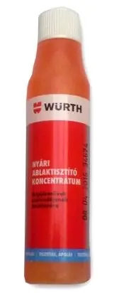 Biztonságos fizetés Würth szélvédőmosó nyári koncentrátum 32 ml, 0892 333
