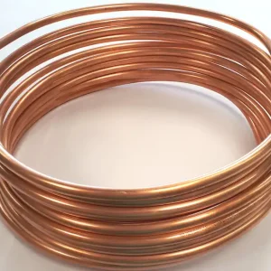 Üzemanyag cső, benzincső, rézcső 8 mm külső átmérő, 6 mm belső átmérővel 1970CU (méterár!) Árcsökkenés