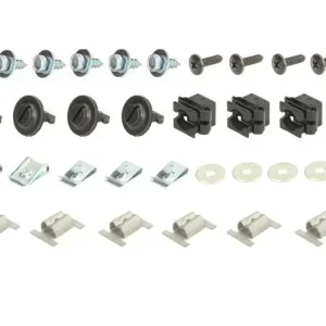 Audi alsó motorvédő burkolat rögzítő készlet, 35 db-os szett, 150116 Prémium