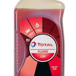 Total LDS Fluide 1 liter, narancssárga színű, szintetikus hidraulika folyadék „HYDRActive3” rendszerrel szerelt CITROEN gépkocsikhoz Biztonságos fizetés