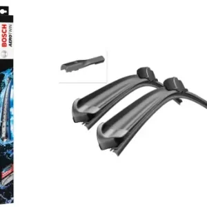 VW Volkswagen Tiguan (2016.02-től) és Tiguan Allspace (2017-2021) első ablaktörlő lapát készlet, méretpontos, gyári csatlakozós, Bosch 3397007638 A638S Azonnali szállítás