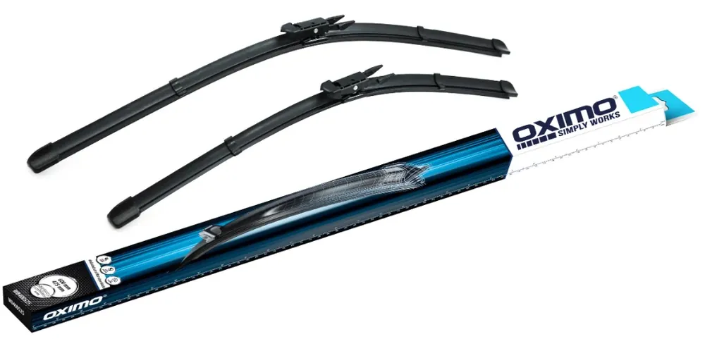 Vedd meg online Hyundai Equus 2009.03-2012.11 első ablaktörlő lapát készlet, gyári csatlakozós, Oximo WB400525/Denckermann VD10036
