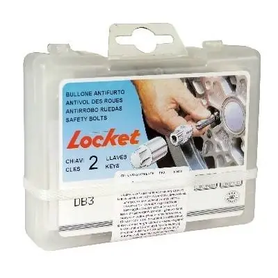 Szuper akció Univerzális kerékőr Locket DB3 12x1,5Honda, Kia, Mercedes, Seat, Skoda, VW, Volkswagen stb