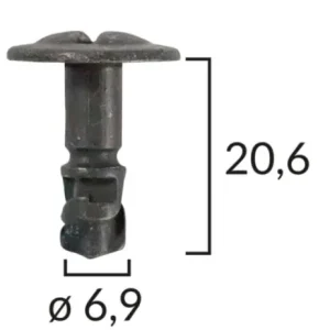 Audi 100, A4, A6, A8, Seat Exeo, Skoda Superb, VW Passat rögzítő patent csavar C10126 Szuper ajánlat