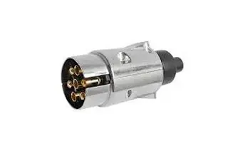 Újdonság Utánfutó csatlakozó dugó, fém