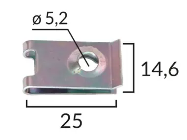 Audi, Seat, Skoda, VW lemezanya több típushoz 16307 (1 db) Expressz szállítás