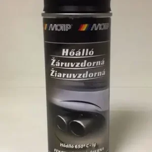 Árcsökkenés Motip hőálló fekete festék spray 400ml 004031, 302401