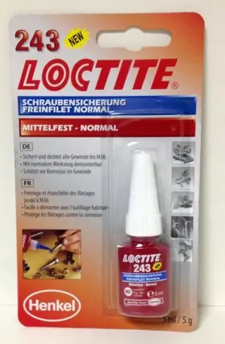Olcsó Loctite menetrögzítő, csavarrögzítő közepes erősségű 5ml29687 (243)