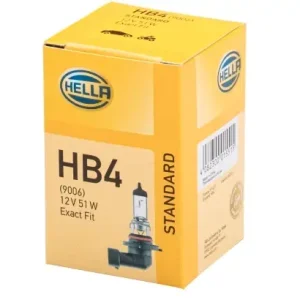 Ingyenes szállítás Hella HB4 izzó (9006) 12V 51W P22d 8GH005636-121