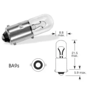 6V 4W cseresznye izzó BA9s(1987302603)8GP002067-061 Csak ma