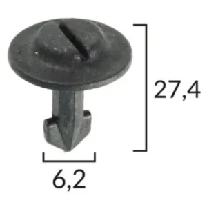 Audi, Seat, Skoda, VW alsó motorvédő burkolat rögzítő patent 80101 (1 db) Olcsóbb