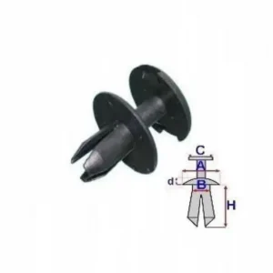 Vedd meg most Opel lökhárító-rögzítő patent több típushoz OE: 1406925, C10008 (1 db)