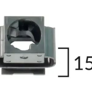 Audi, Seat, Skoda, VW motorburkolat rögzítő patent, anya C10131 (1 db) Prémium