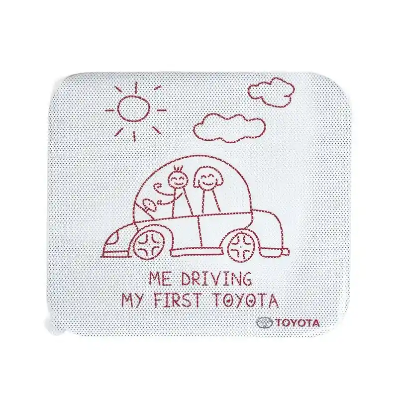 Toyota statikus autós matrica Szuper akció