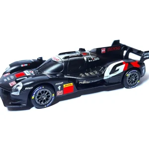 Végkiárusítás Toyota GR010 Hybrid Le Mans hátrahúzós játékautó 1:64