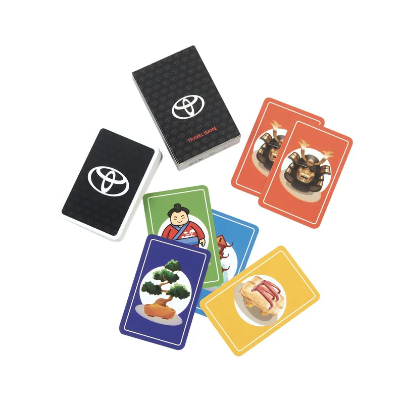 Toyota utazó kártyajáték Legnépszerűbb