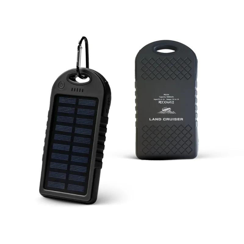 Kedvezményes ár Napelemes külső akkumulátor (powerbank)