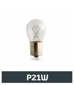 Izzó P21W Árcsökkenés