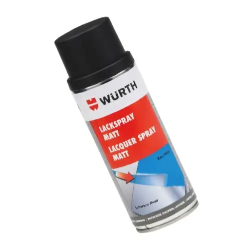 Újdonság Matt fekete lakkspray
