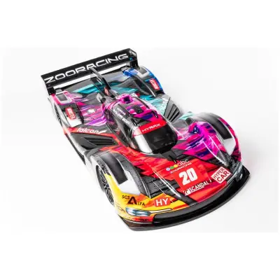 Nézd meg most Karosszéria átlátszó Hyrax 190mm Hyper Car - 0.7mm