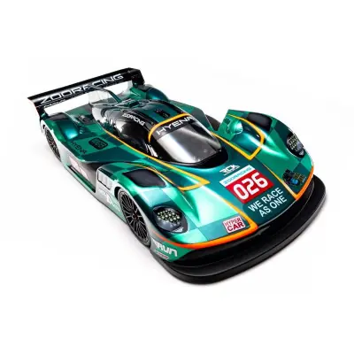 Karosszéria átlátszó Hyena 190mm Hyper Car - 0.7mm Gyors kiszállítás