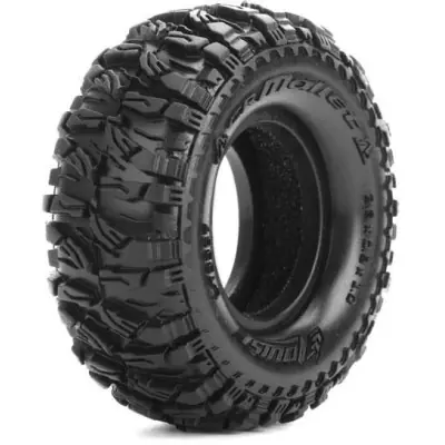 CR-MALLET 1.0 - Gumiabroncsok betéttel 1/18 és 1/24 lánctalpasokhoz, 2 db Outlet