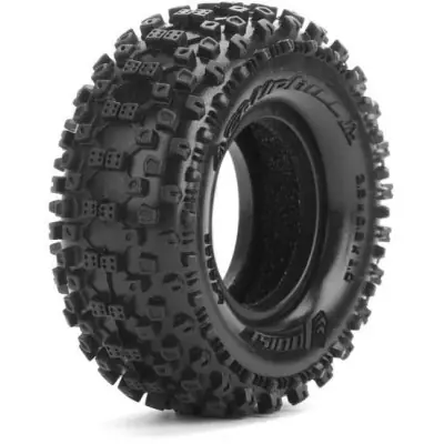 CR-UPHILL 1.0 - Gumiabroncsok betéttel 1/18 és 1/24 lánctalpasokhoz, 2 db Vásárlói kedvenc