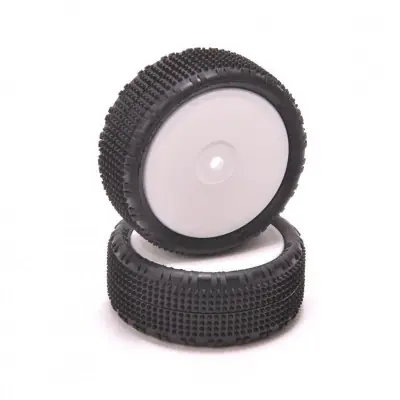 Schumacher 1/10 Shard - ragasztott, sárga színű gumi, első 4x4, 1 pár Vedd meg most