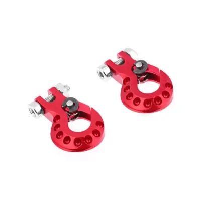 CNC alumínium vontatóhorog piros küldemény 1/10 Korlátozott ajánlat