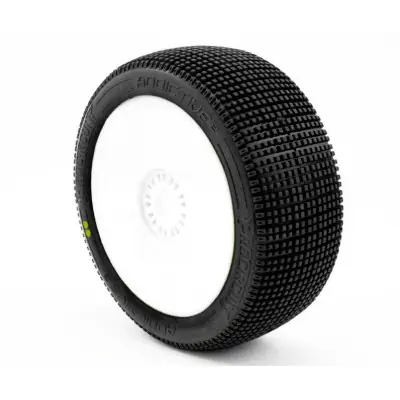 ADDICTIVE V2 BUGGY S2 (SOFT) ragasztott gumik, fehér tárcsák, 2 db. Kedvezmény