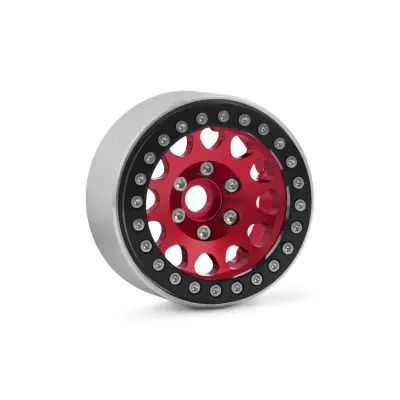 1.9'' alumínium beadlock tárcsák 1/10 lánctalpas/expedícióhoz piros - 2 db Kihagyhatatlan ajánlat