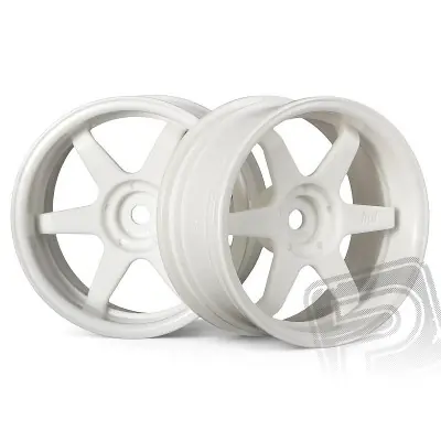TE37 tárcsák 26mm fehér (6mm offset) Expressz szállítás