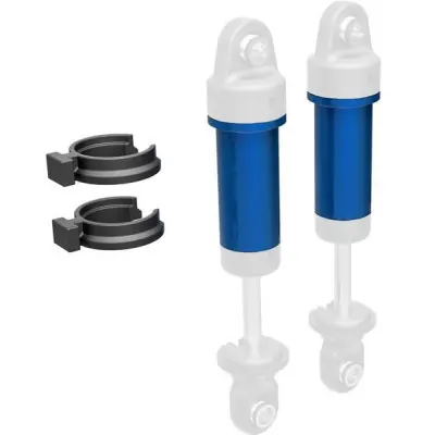 Ingyenes szállítás Traxxas GTM alumínium lengéscsillapító test kék eloxált (2)