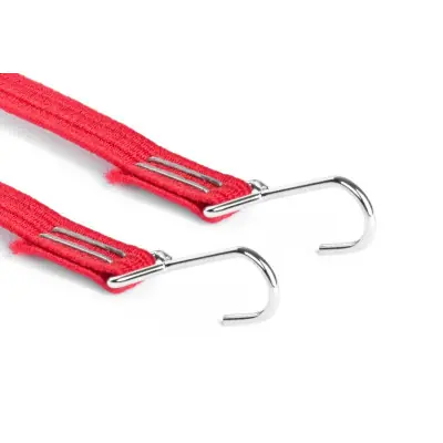 Vontató hevederek piros, expedíciós horgokkal 1/10 2db 2db Kiárusítás