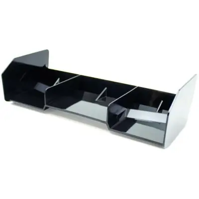 ULTIMATE 1/8 BUGGY műanyag hátsó szárny fekete Különleges ajánlat