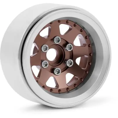 1.9'' alumínium gyöngyház tárcsák, offset -10 mm 1/10 lánctalpas/expedíciós bronz - 2 db Gyors szállítás