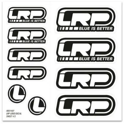 Szuper ajánlat LRP LOGO matricák 4S