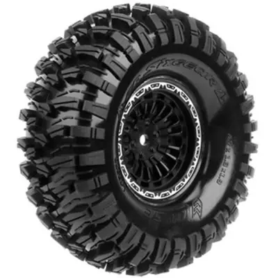 CR-SIXGEAR 1.9 - Komplett kerekek fekete tárcsákkal, 2 db Vedd meg online