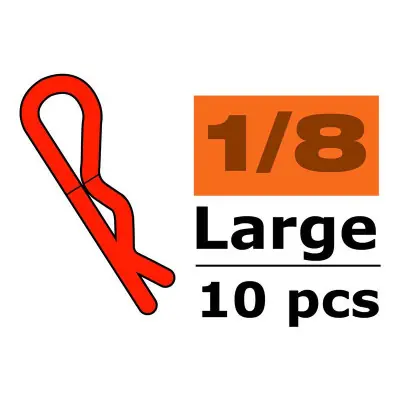 Szuper akció Karosszéria kapocs, nagy 45° kék (10)