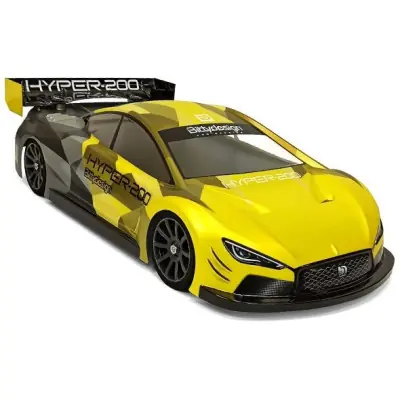 Karosszéria tiszta Bittydesign HYPER nitro - (200 mm) - világos Népszerű