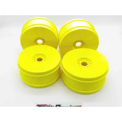 TPRO 1/8 Off-Road felnik Pro-XR Race Soft/puha keménységű, sárga, 4 db Azonnali szállítás